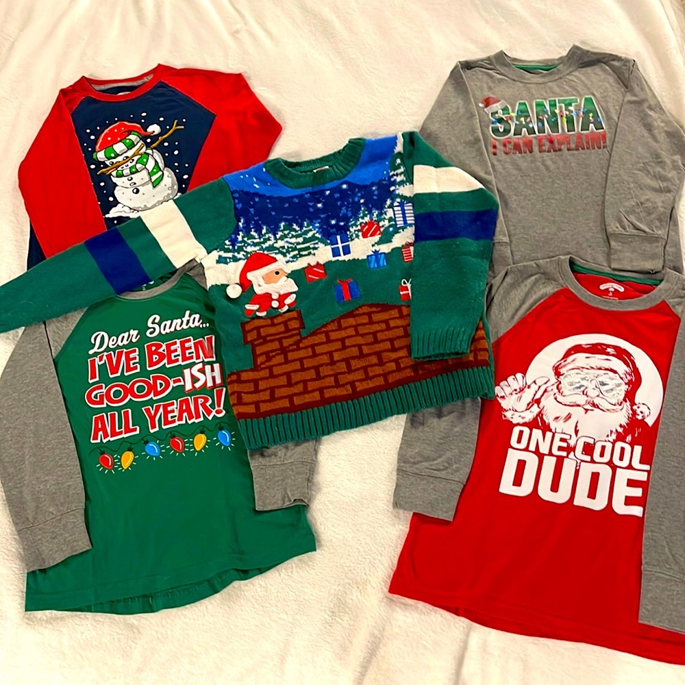 Christmas Bundle for Boy size M(8)